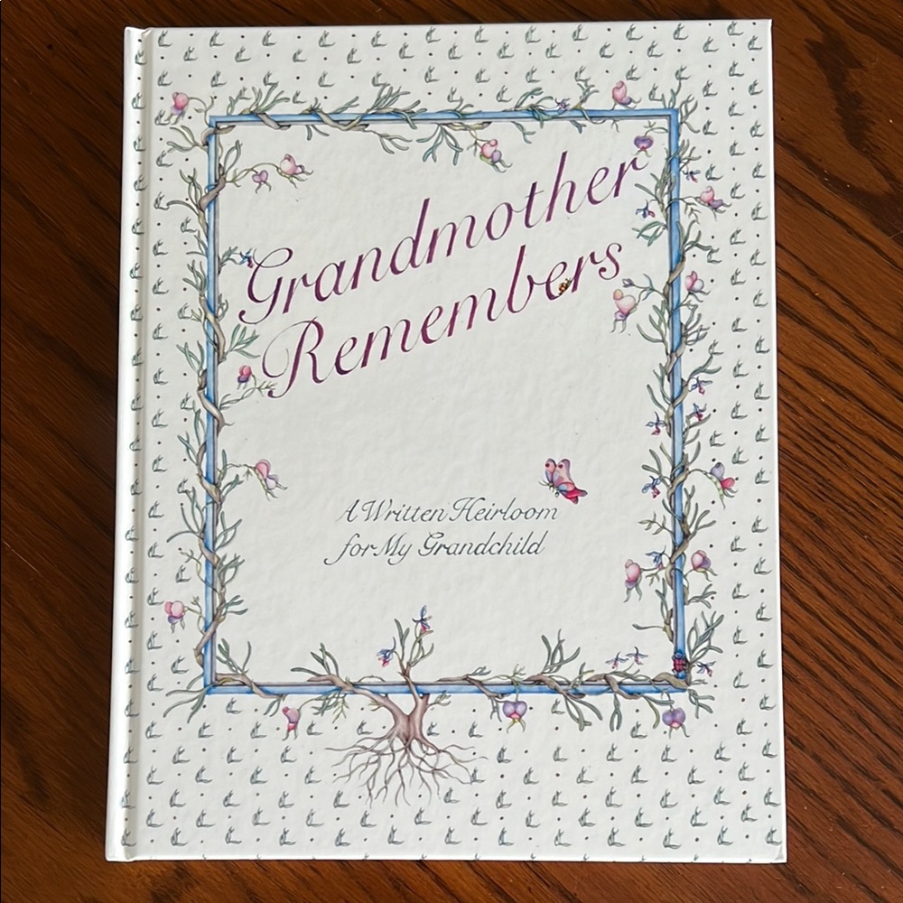 Grandmother Remembers Heirloom Book